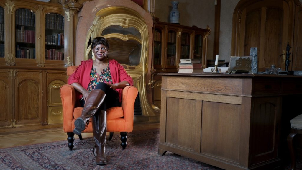 La cinéaste belgo-congolaise Monique Mbeka Phoba